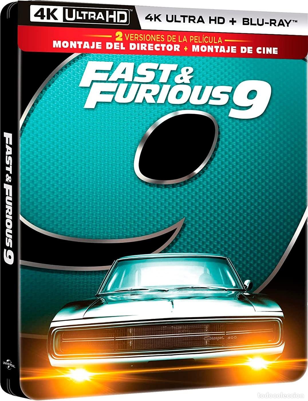Cin&eacute;ma: Fast & Furious 9 (4K UHD + BD) (ED ESPECIAL METAL) [Blu-ray]