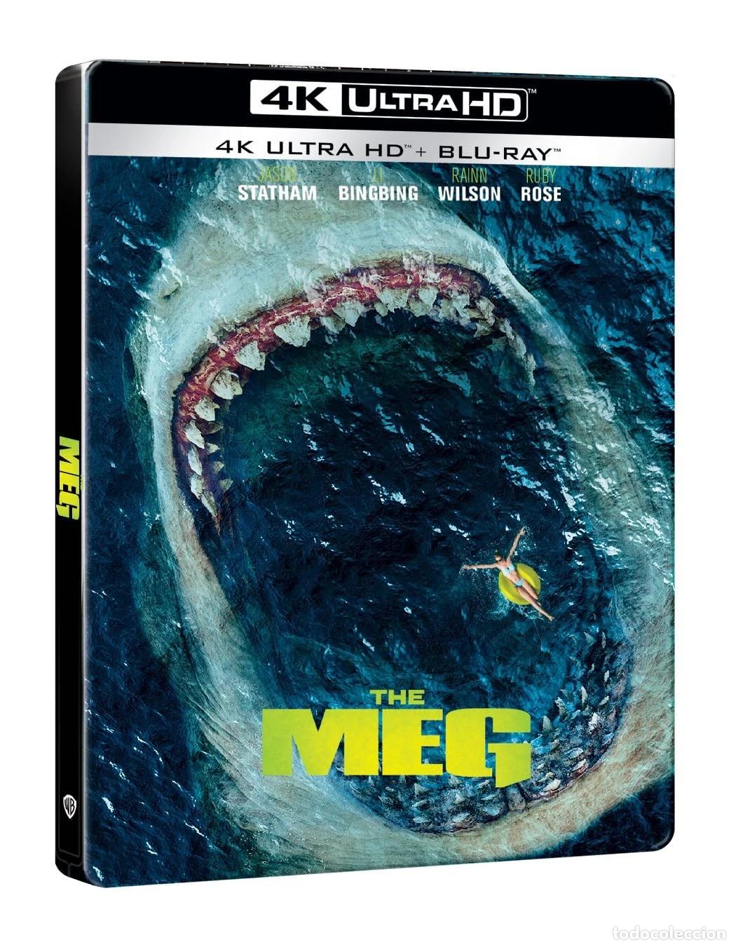 Cin&eacute;ma: Megalodon (4K UHD + Blu-ray) (Ed. especial met&aacute;lica) [Blu-ray]