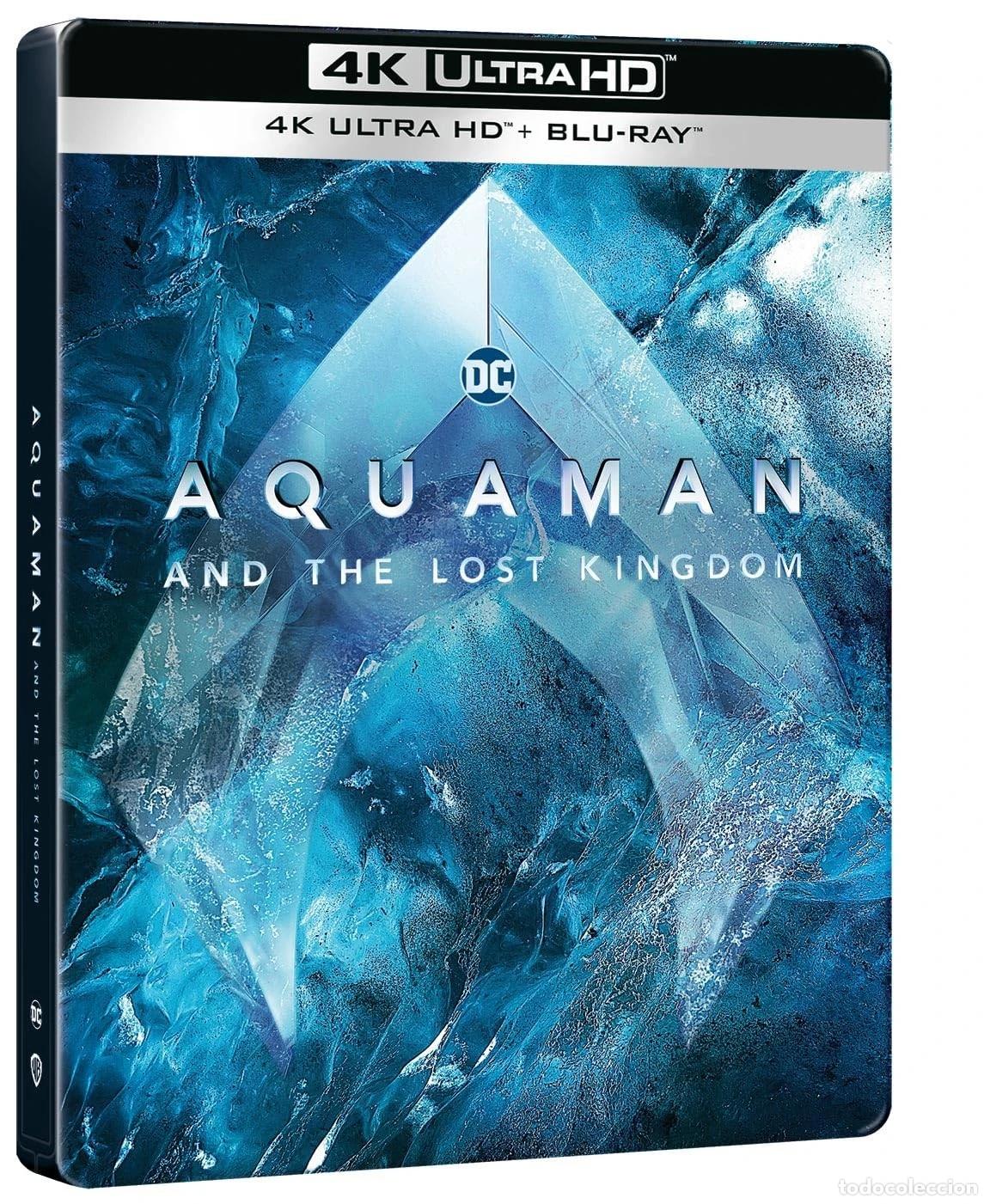 Cin&eacute;ma: Aquaman y el reino perdido (Ed. especial met&aacute;lica) [4K UHD + Blu-ray] (2023) Aquaman and The Lost Ki