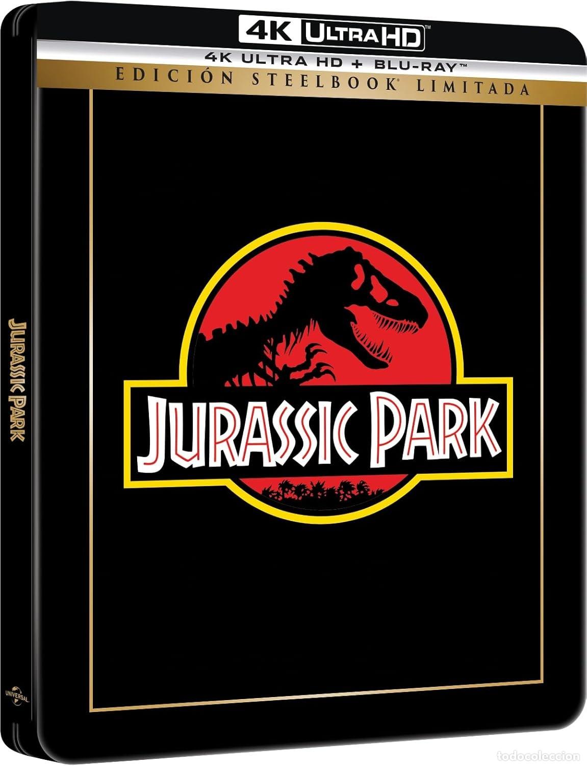 Cin&eacute;ma: Parque Jur&aacute;sico (Jurassic Park) (Edici&oacute;n Met&aacute;lica) [4K UHD, Blu-ray] (1993) Jurassic Park