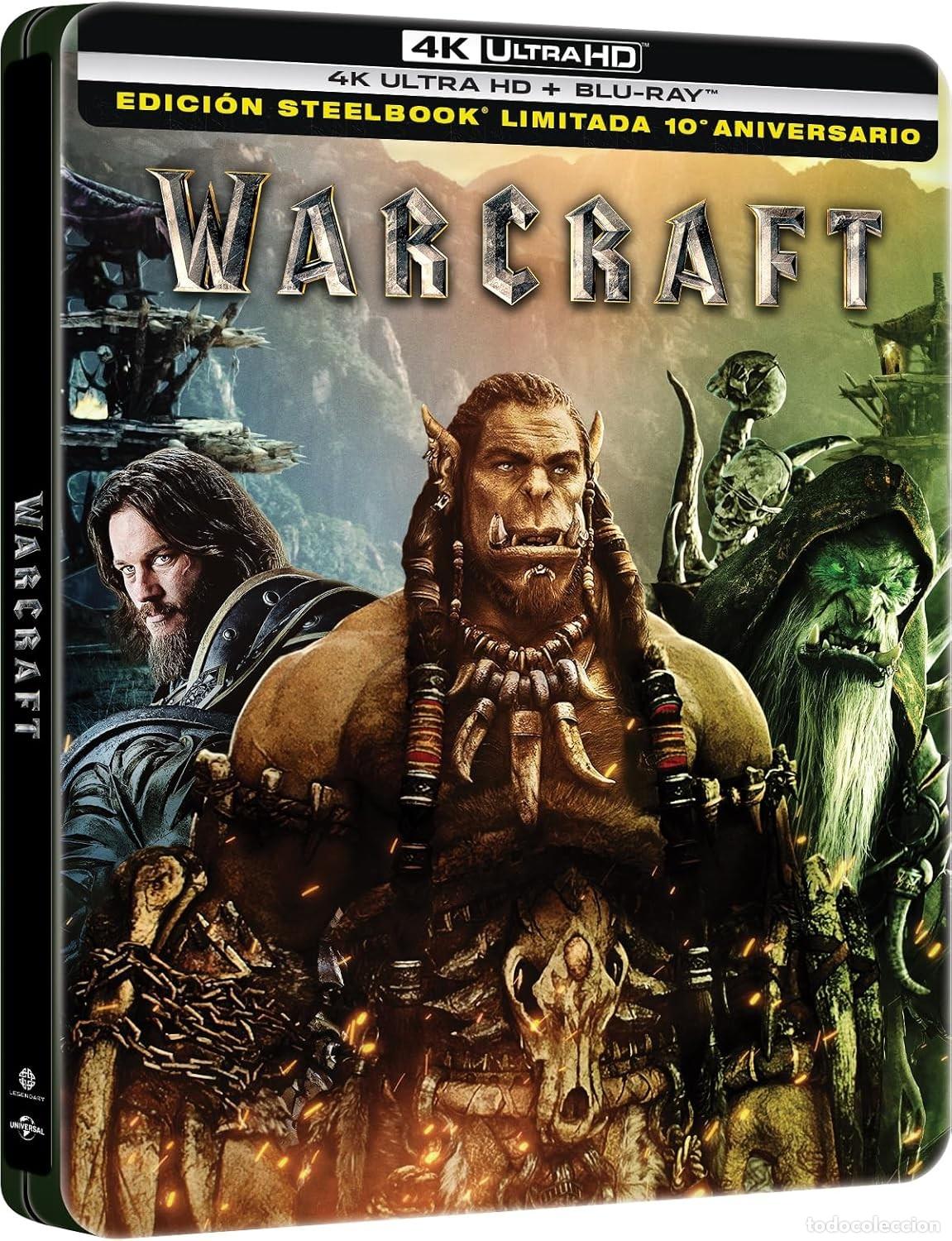 Cin&eacute;ma: Warcraft (Edici&oacute;n Met&aacute;lica) [4K UHD, Blu-ray] (2016) Warcraft: The Beginning