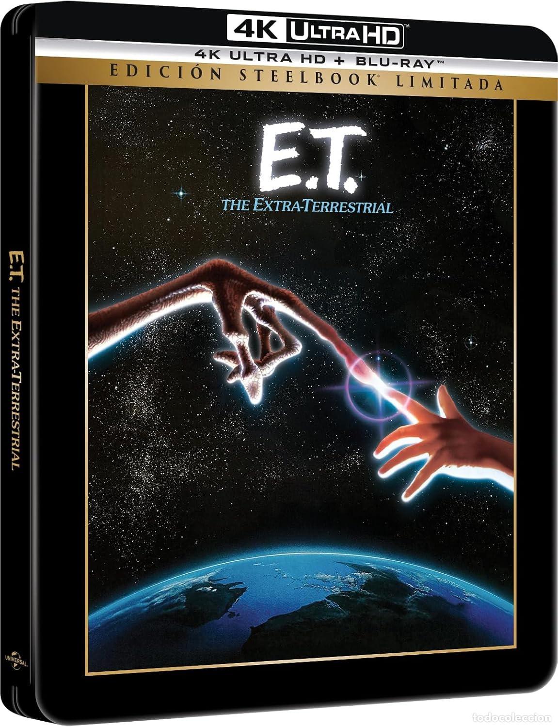 Cin&eacute;ma: E.T. (Edici&oacute;n Met&aacute;lica) [4K UHD, Blu-ray] (1982) E.T.: The Extra-Terrestrial