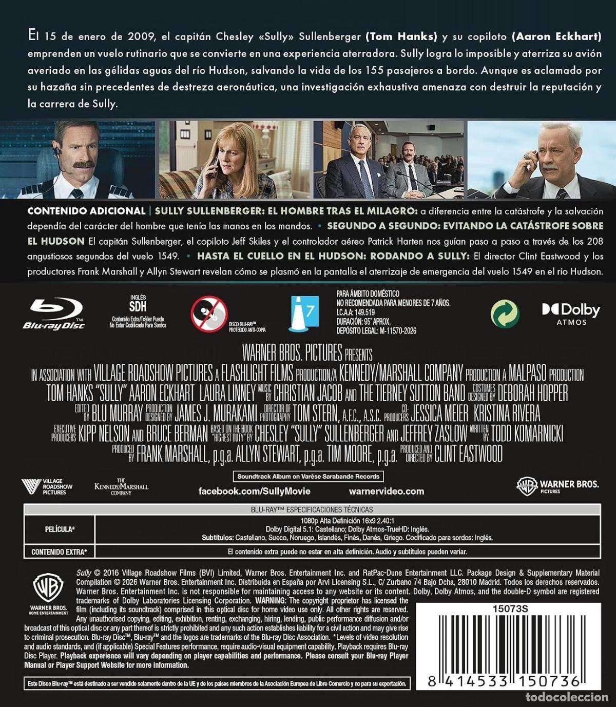 Cine: Sully [Blu-ray] (2016) - Foto 2