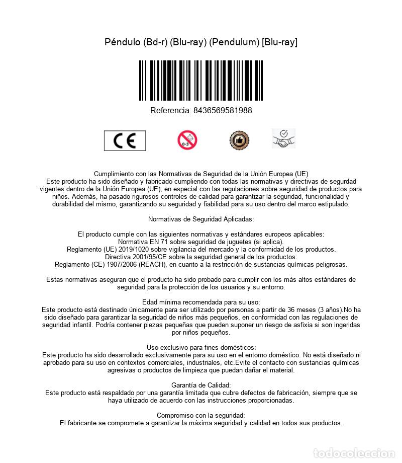 Cine: P&eacute;ndulo (Bd-r) (Blu-ray) (Pendulum) [Blu-ray] - Foto 2