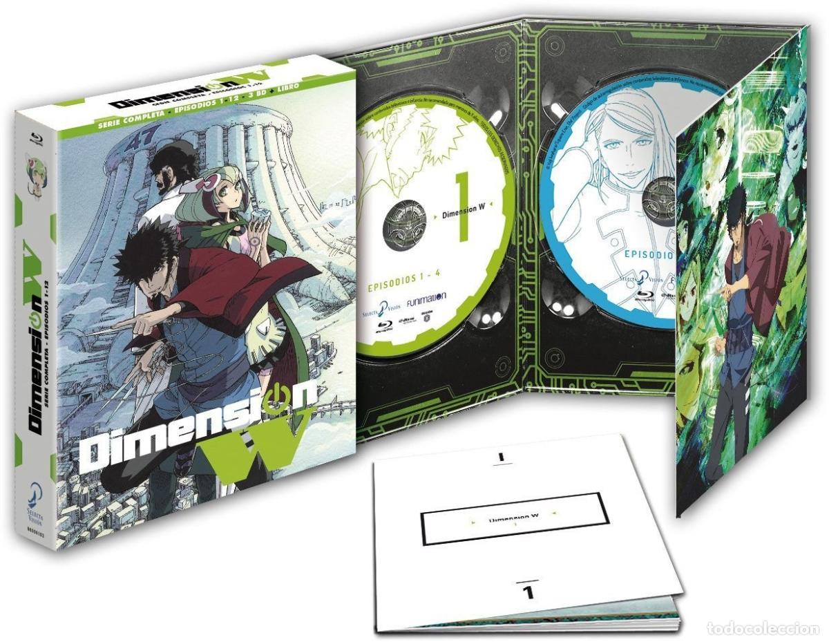Cinema: Dimension W (Serie Completa) - Episodios 1 a 12 - Edici&oacute;n Coleccionista (3 Blu-ray + Libro) [Blu-ray
