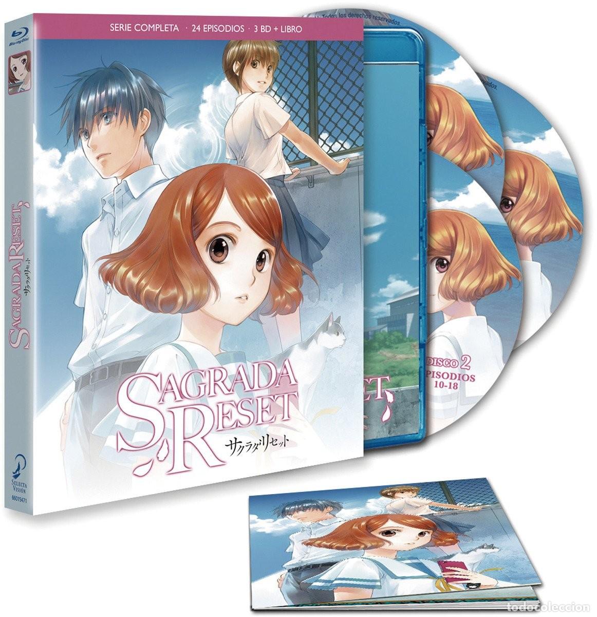 Cinema: Sagrada Reset Episodios 1 A 24. Serie Completa Blu-Ray [Blu-ray]