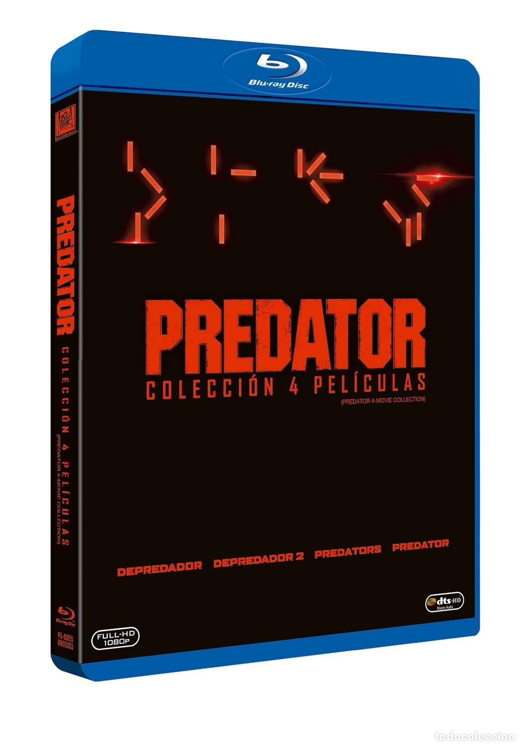 Cinema: Predator Colecci&oacute;n 4 Pel&iacute;culas [Blu-ray]