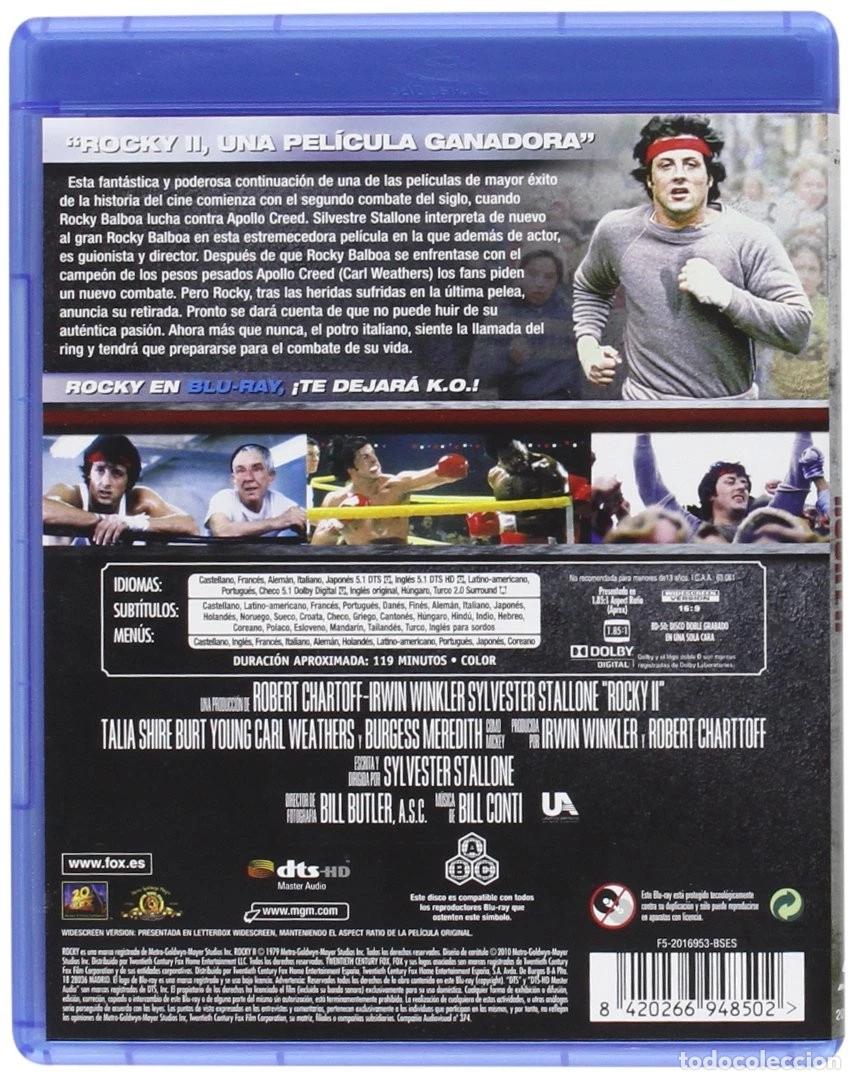 Cine: ROCKY II (BLU-RAY) - Foto 2