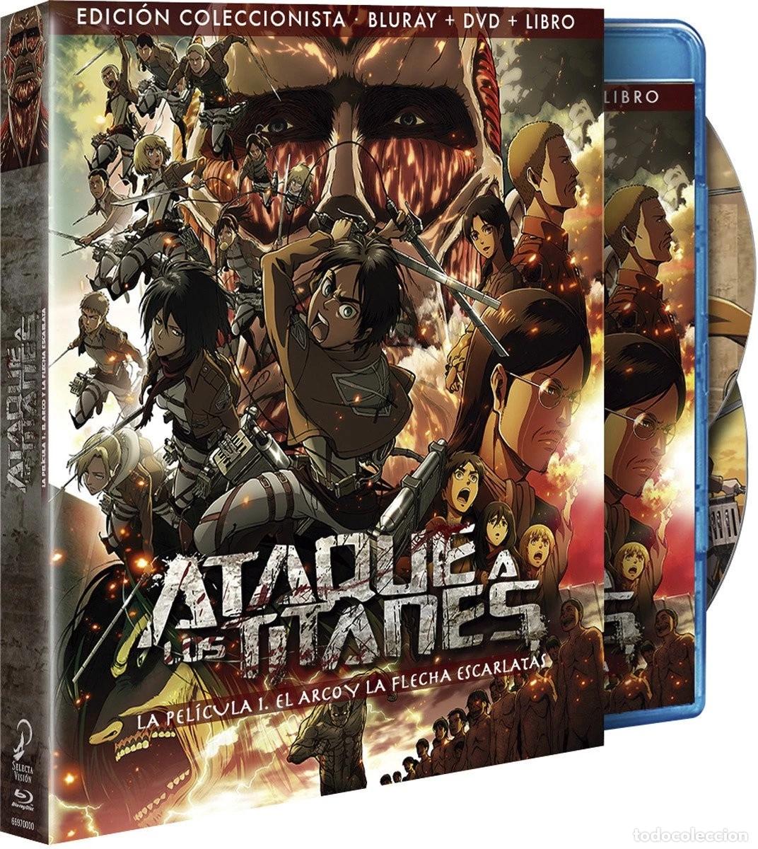 Cinema: ATAQUE A LOS TITANES. PARTE 1. EL ARCO Y LA FLECHA (BLU-RAY)
