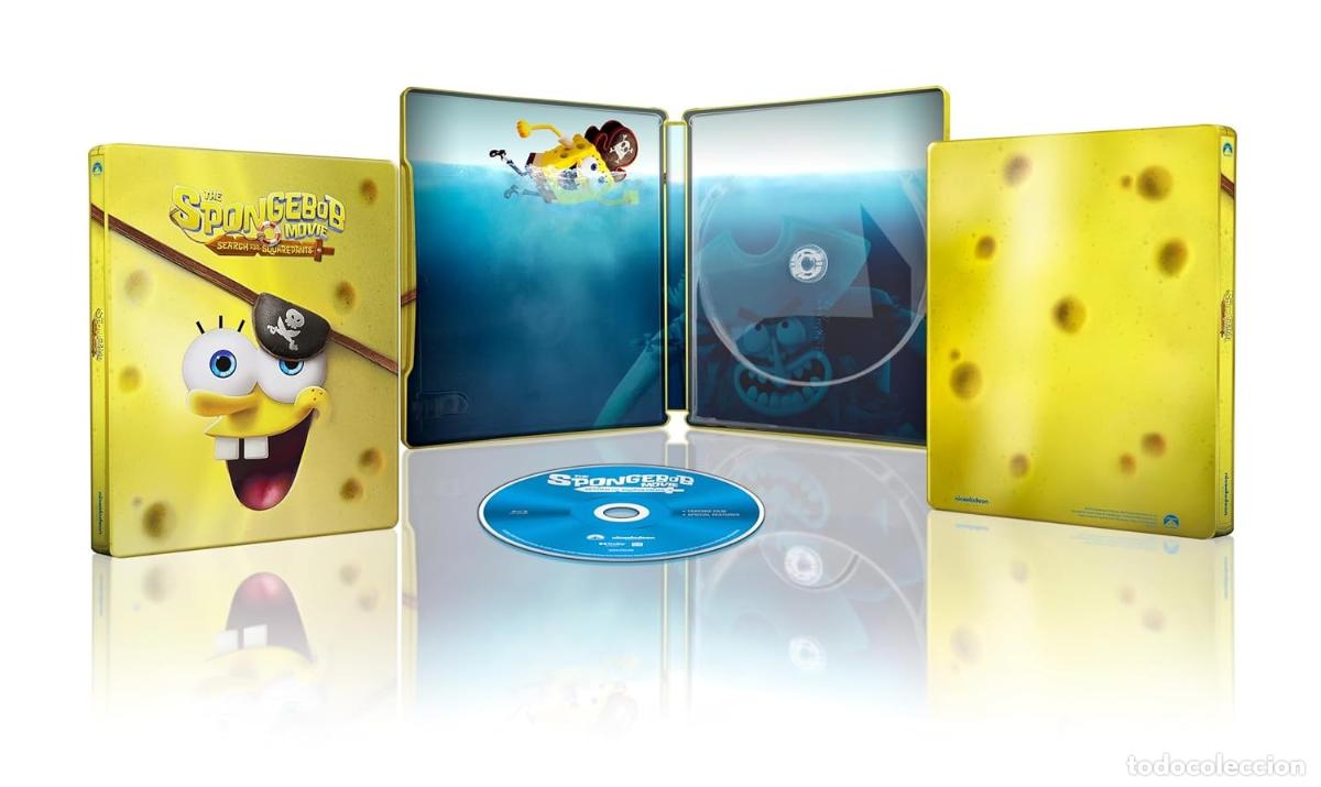 Cinema: Bob Esponja: una Aventura Pirata (Steelbook) [Blu-ray] (2025) The SpongeBob Movie: Search for Square