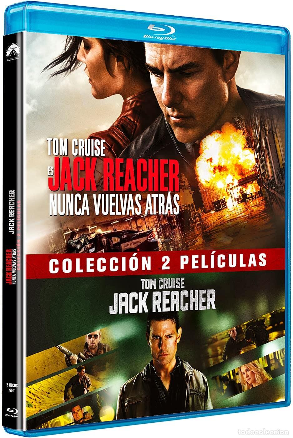 Cinema: Jack Reacher + Jack Reacher: Nunca Vuelvas Atr&aacute;s [Blu-ray] (2012, 2016) Jack Reacher + Jack Reacher