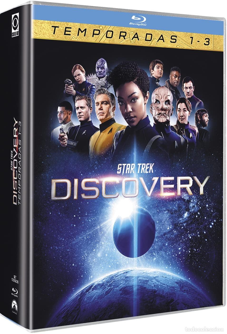 Cinema: Star Trek Discovery (Temporadas 1-3) - BD [Blu-ray]