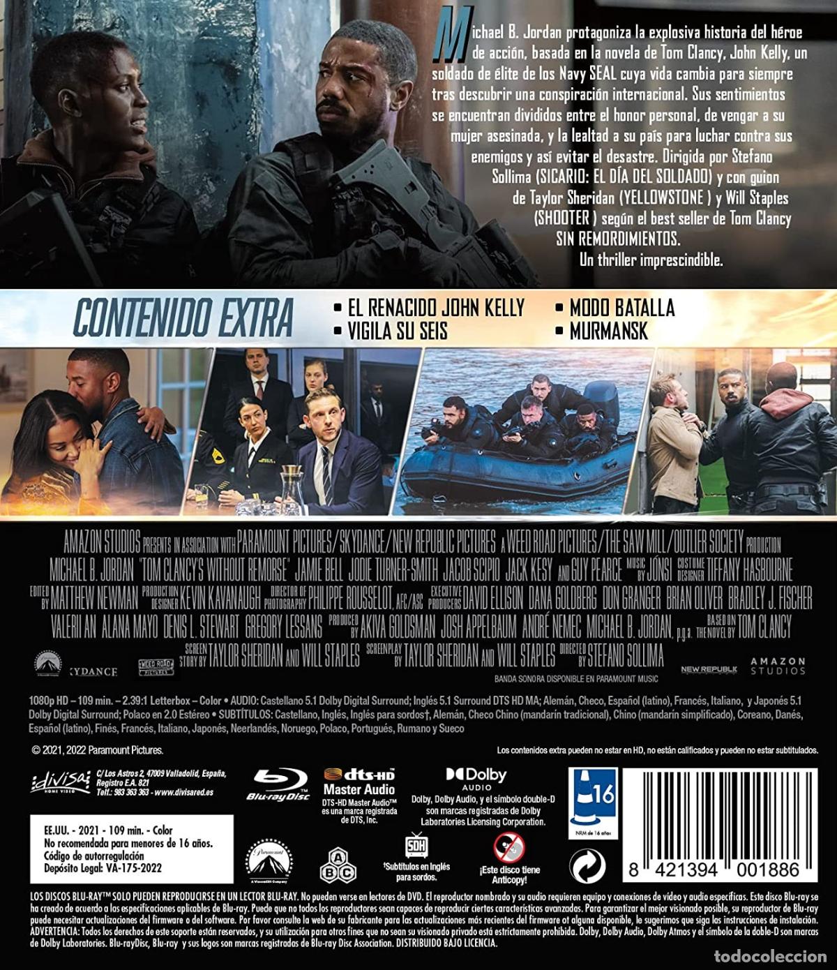Cine: Sin remordimientos - BD [Blu-ray] - Foto 2