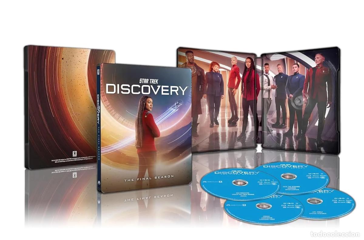 Cinema: Star Trek Discovery - Temporada 5 (La Temporada Final) (Steelbook) (4 discos) [Blu-ray] (2017)