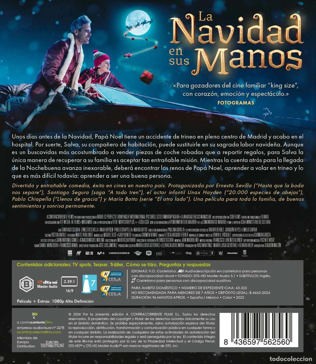 Cinema: La navidad en sus manos [Blu-ray] (2023)