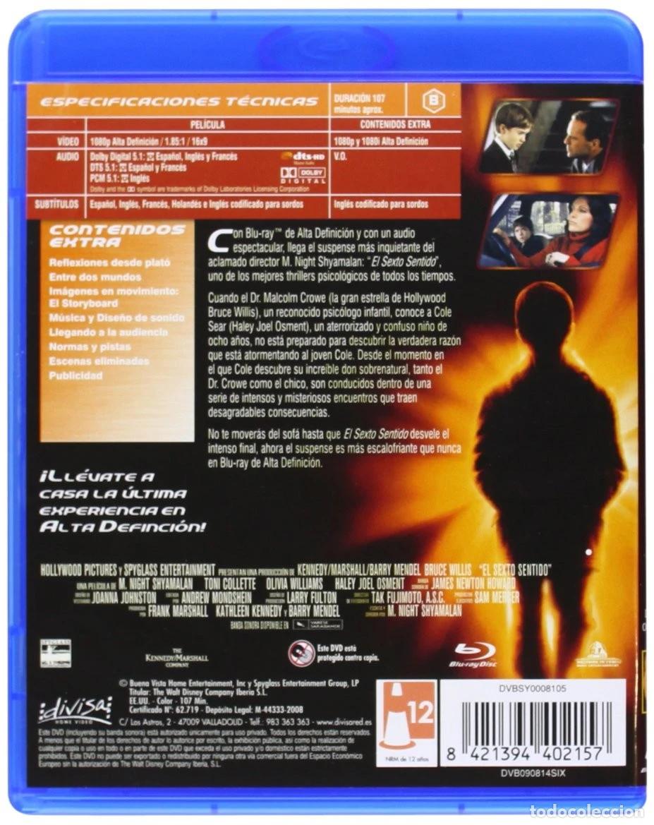 Cine: El sexto sentido [Blu-ray] - Foto 2