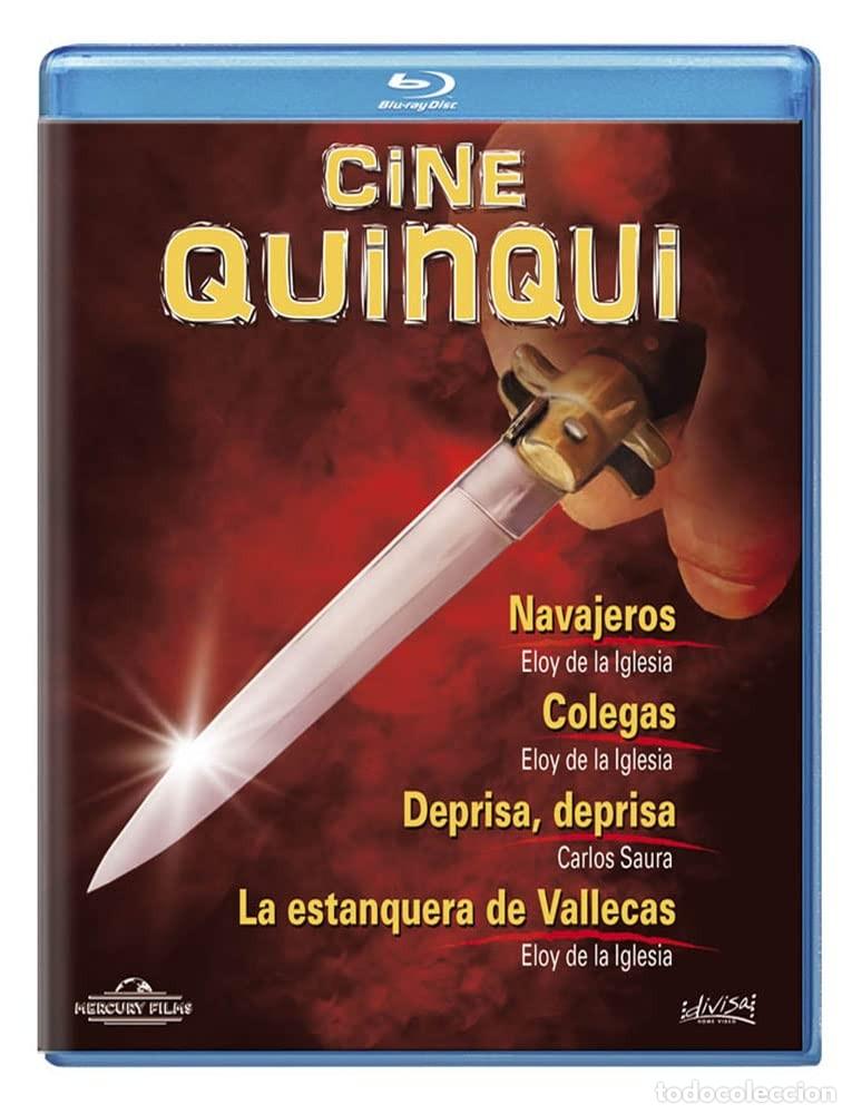 Cinema: CINE QUINQUI [Blu-ray] Pack 4 peliculas: Navajeros / Colegas / Deprisa, deprisa / La estanquera de V