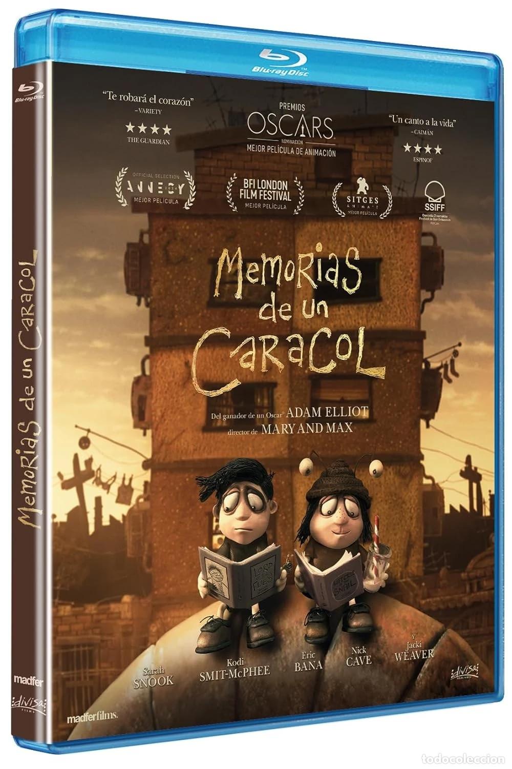 Cinema: Memorias De Un Caracol (Edici&oacute;n especil con Funda) [Blu-ray] (2024) Memoir of a Snail