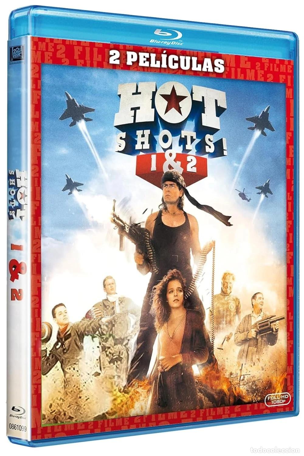 Cinema: Hot Shots! &iexcl;La Madre De Todos Los Desmadres! + Hot Shots! 2 [Blu-ray] (1991,1993) Hot Shots! + Hot S