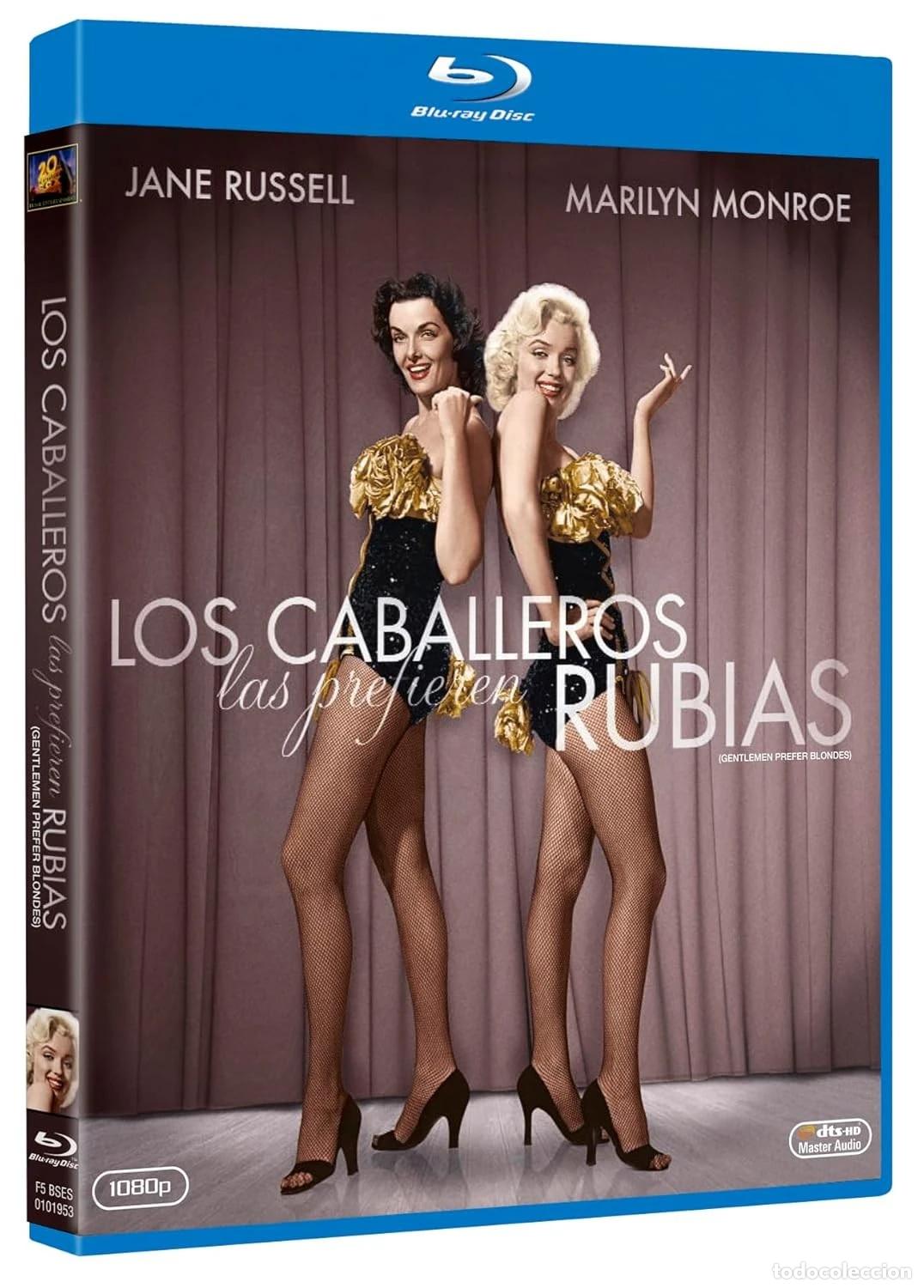 Cinema: Los Caballeros las Prefieren Rubias [Blu-ray] (1953) Gentlemen Prefer Blondes