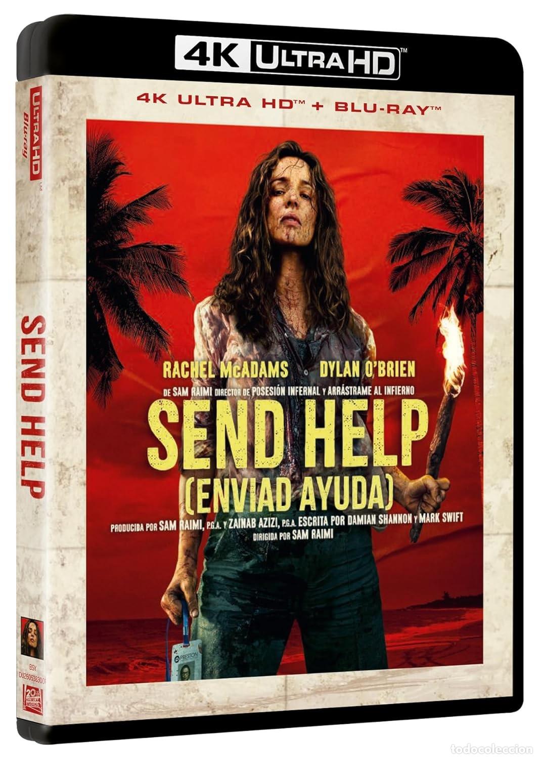 Cinema: Send Help (Enviad Ayuda) [4K UHD, Blu-ray] (2026) Send Help