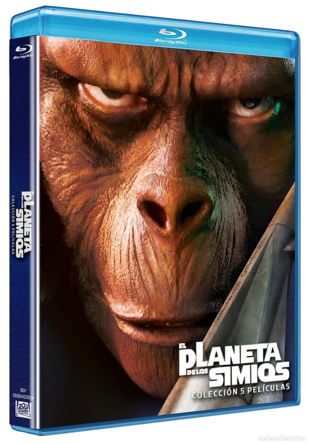 Cinema: El Planeta de los Simios (Colecci&oacute;n 5 pel&iacute;culas, 5 discos) [Blu-ray] (1968, 1970, 1971, 1972, 1973)