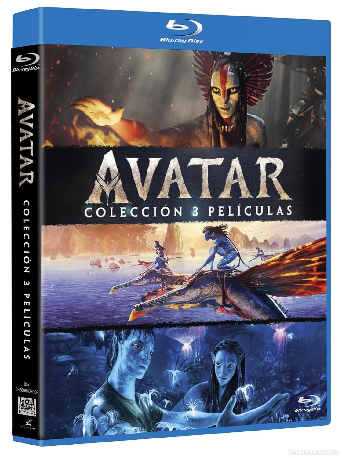 Cinema: Avatar: Colecci&oacute;n 3 Pel&iacute;culas (3 discos) [Blu-ray] (2009, 2022, 2025)