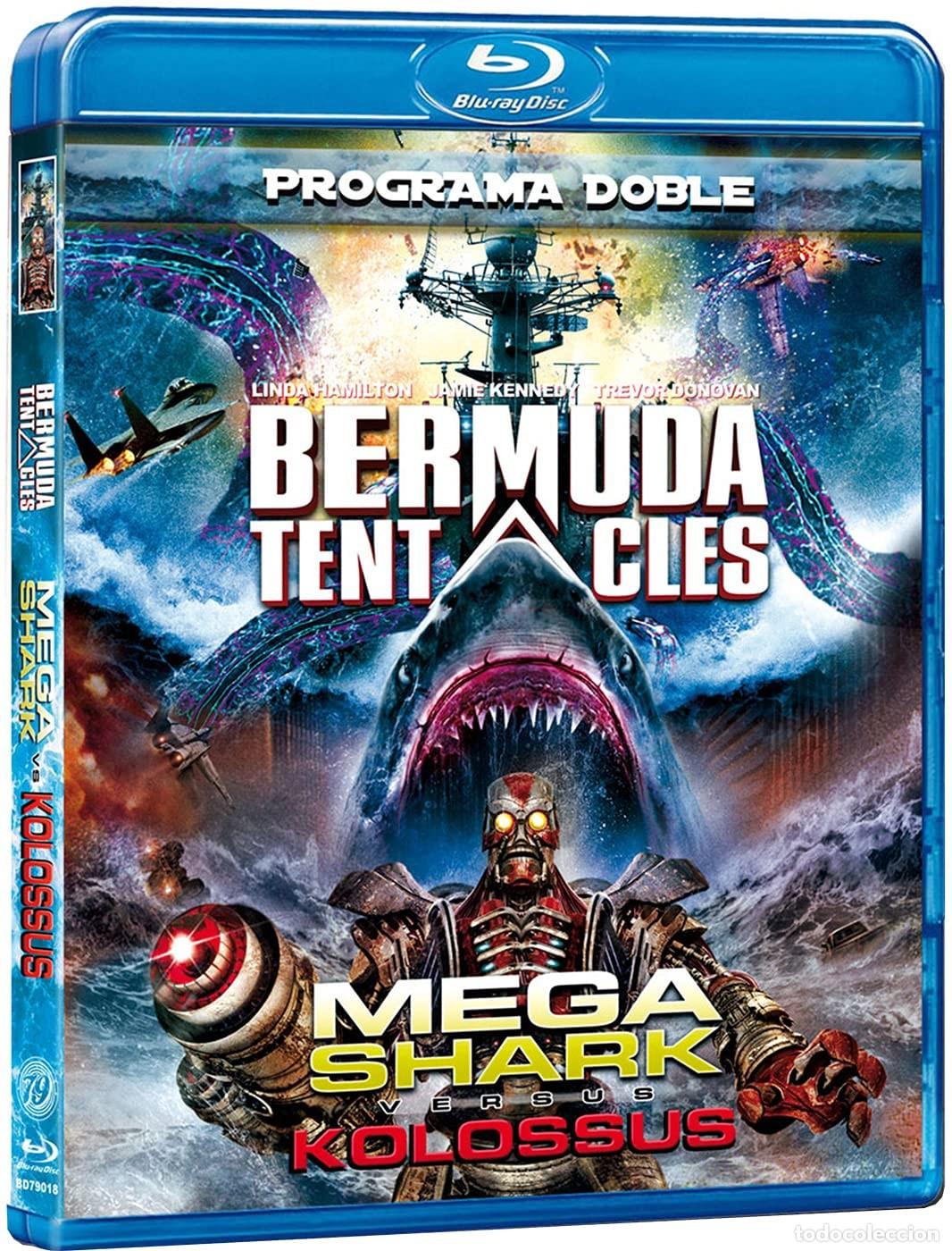 Cinema: BERMUDA TENTACLES + MEGASHARK VS COLOSSUS BD