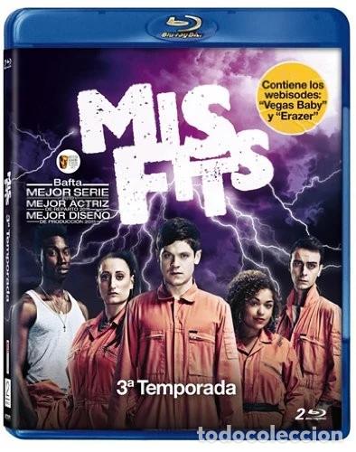 Cinema: MISFITS: 3&ordf; TEMPORADA (BLU-RAY)