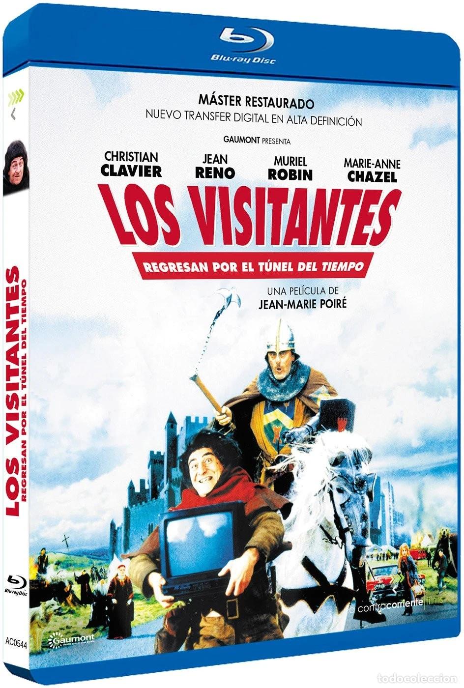 Kino: Los Visitantes Regresan Por El Tunel Del Tiempo [Blu-ray]
