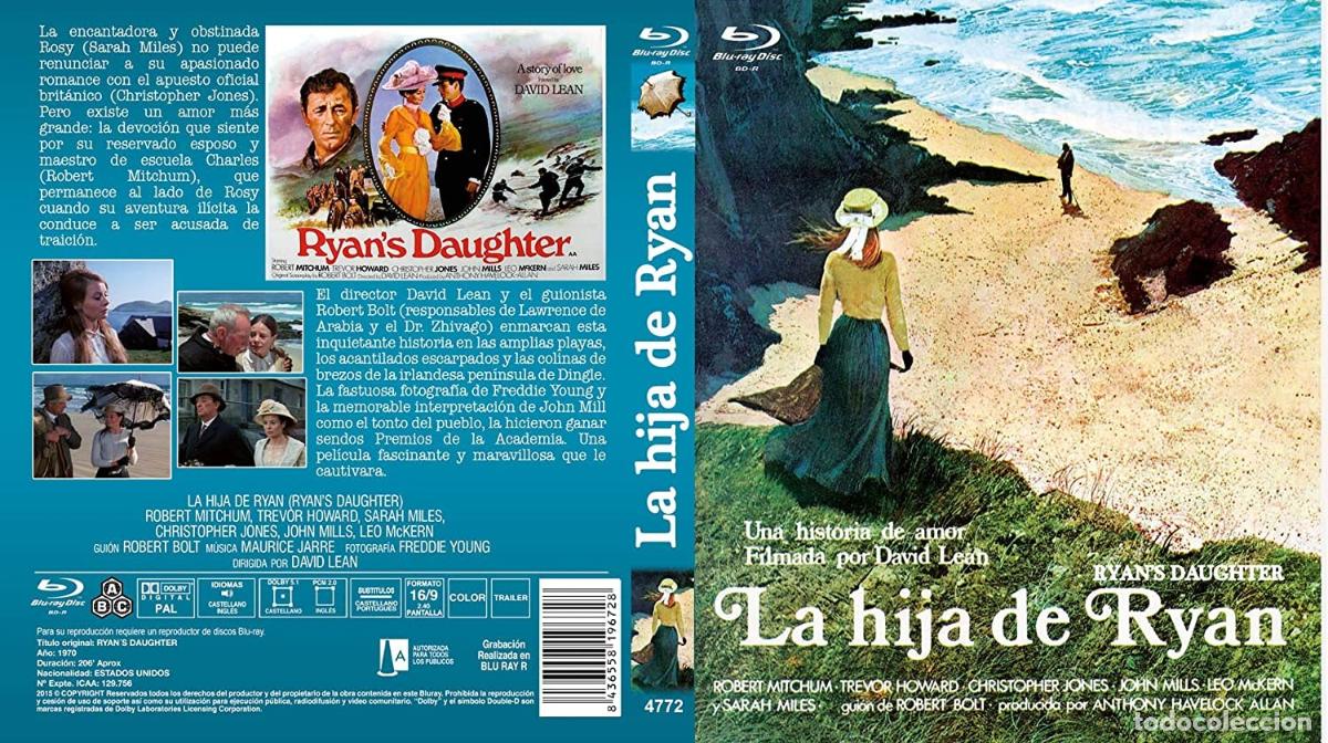 Cine: La Hija de Ryan BDr 1970 Ryan's Daughter [Blu-ray]
