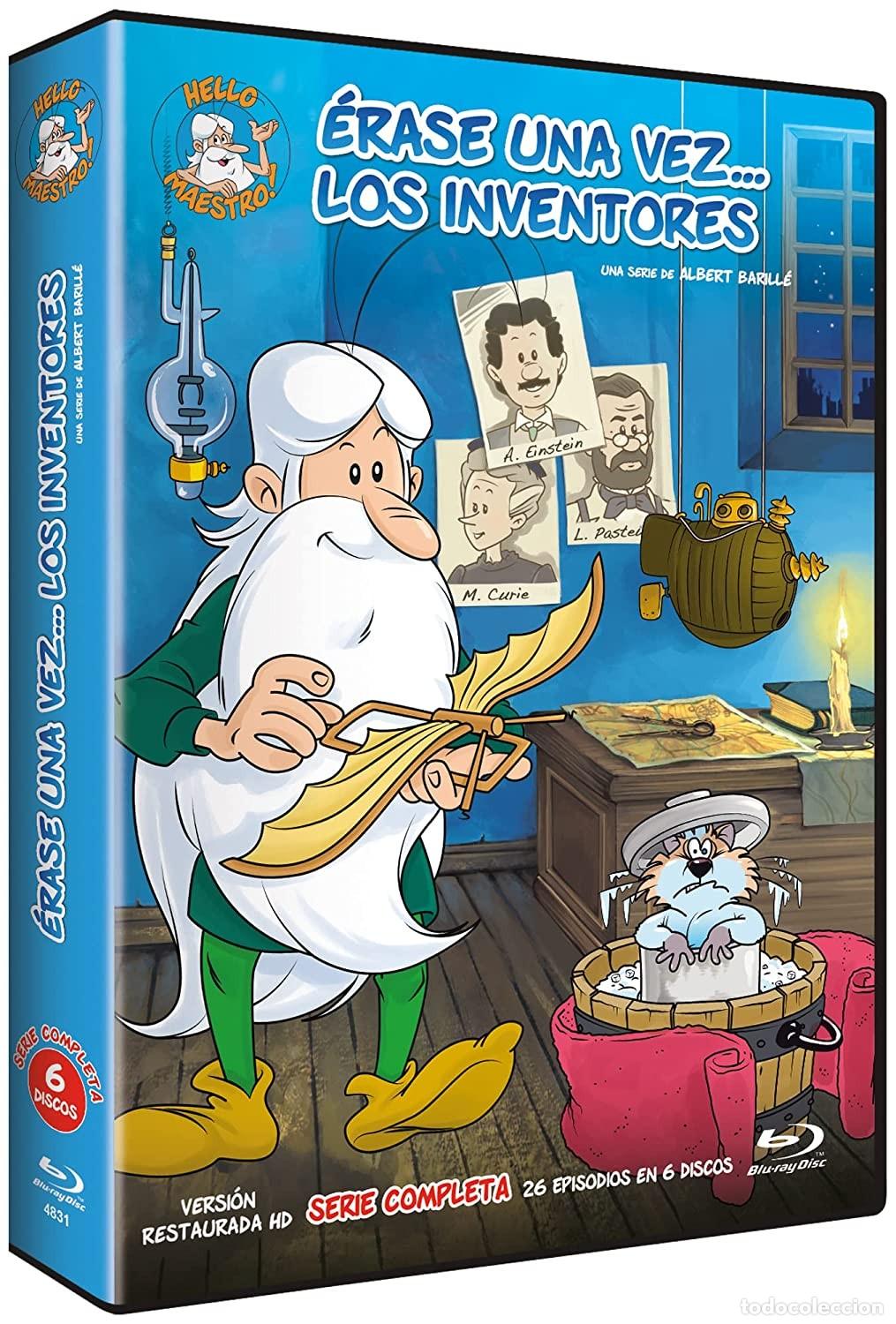 Cinema: &Eacute;rase Una Vez... los Inventores (Serie Completa 6 BDs) 1994 Il &eacute;tait une fois... les D&eacute;couvreurs [Bl