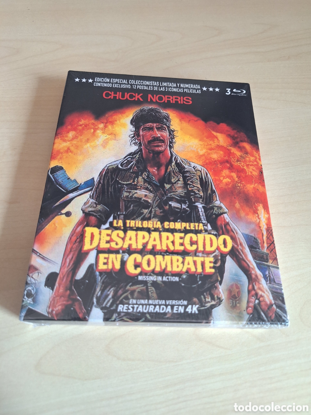 Cine: RB14 trilogia desaparecido en combate BLURAY PRECINTADO