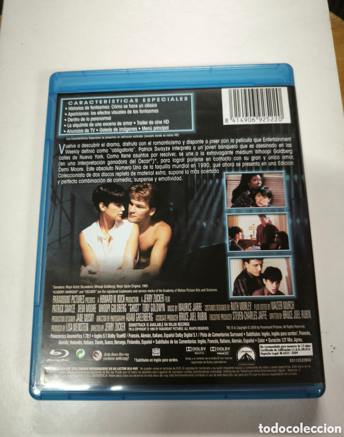 Cine: Ghost (Blu-Ray) 1&deg;Edici&oacute;n - Foto 2