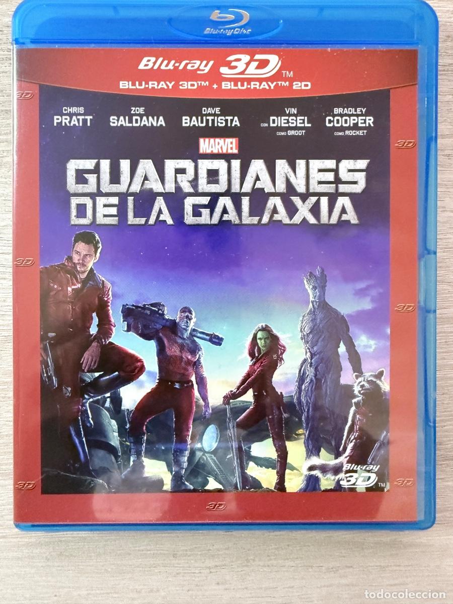 Cine: Guardianes de la Galaxia Blu-ray 3D + Blu-ray 2D 2 Discos Edici&oacute;n Espa&ntilde;ola Marvel