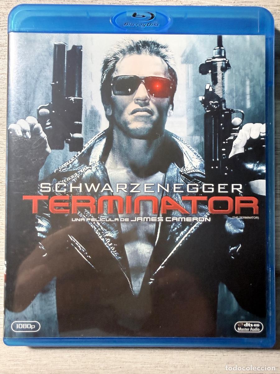 Cine: Terminator Blu-ray Arnold Schwarzenegger James Cameron Edici&oacute;n Espa&ntilde;ola