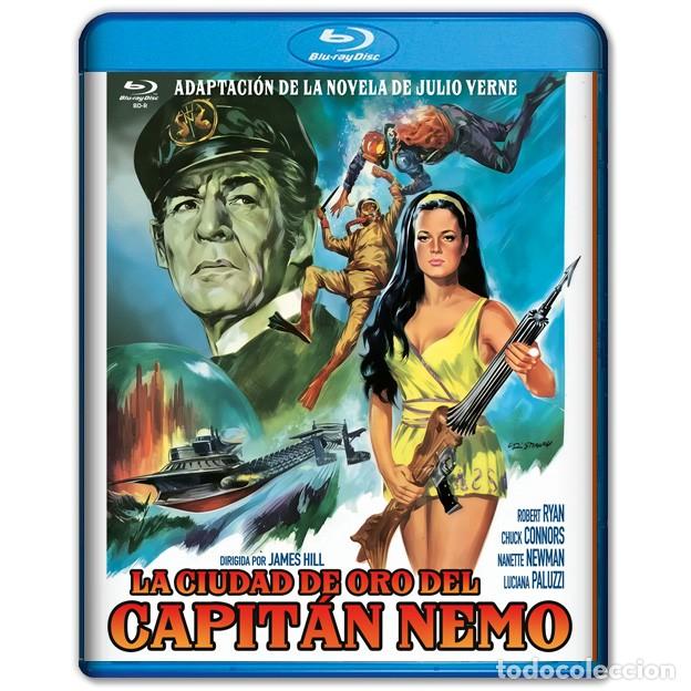 Cine: LA CIUDAD DE ORO DEL CAPITAN NEMO Bluray (Aventuras)