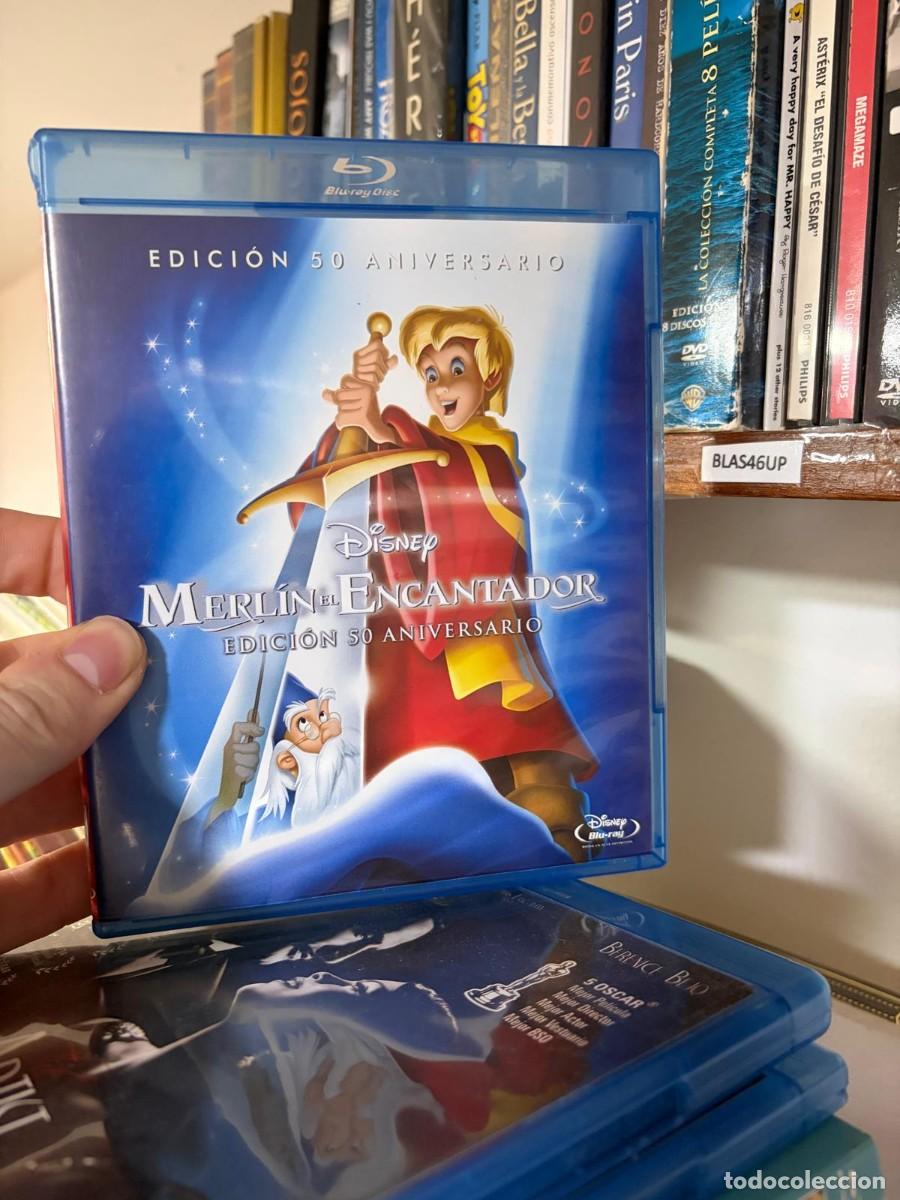Cine: BLAS46UP Merl&iacute;n el Encantador (Edici&oacute;n 50 Aniversario) &mdash; Disney Blu-ray