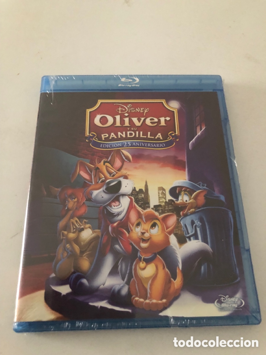 Cine: Oliver Y Su Pandilla Edicion 25 Aniversario Bluray Nuevo Precintado