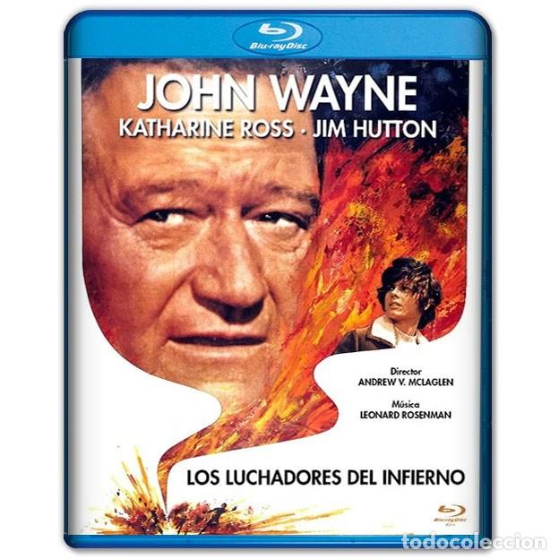 Cine: LOS LUCHADORES DEL INFIERNO Bluray (Acci&oacute;n, John Wayne)