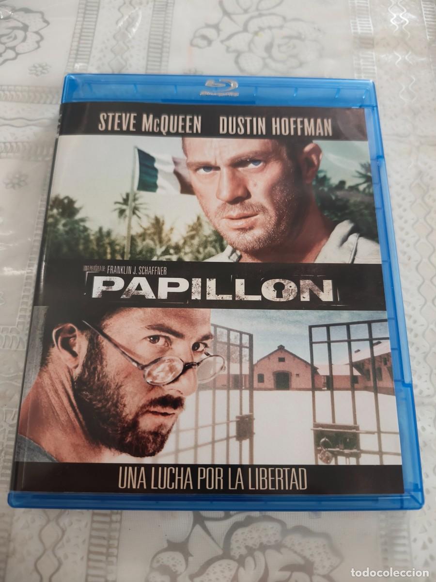 Cine: BLU RAY - PAPILLON - STEVE MC QUEEN , DUSTIN HOFFMAN - LEER CONDICIONES DE VENTA