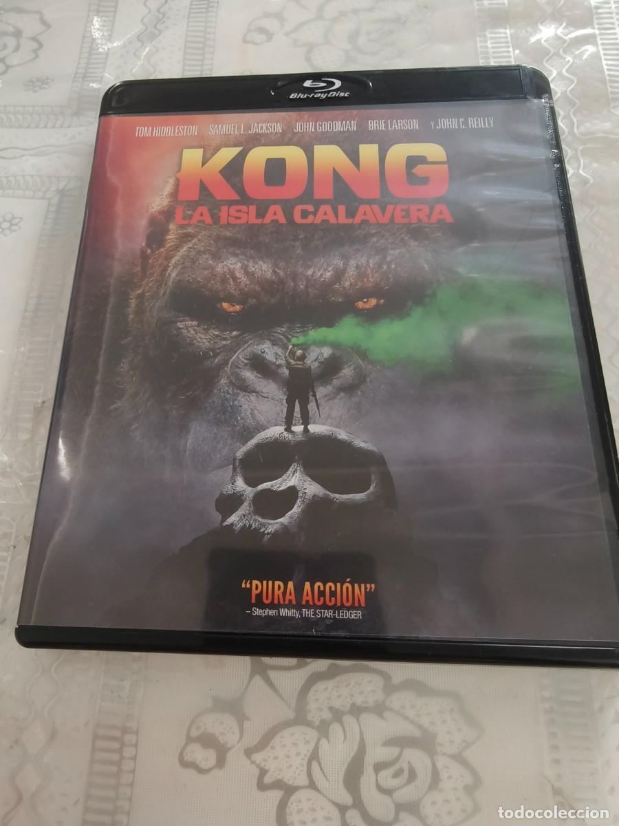 Cine: BLU RAY - KONG LA ISLA CALAVERA - SAMUEL L. JACKSON - LEER CONDICIONES DE VENTA