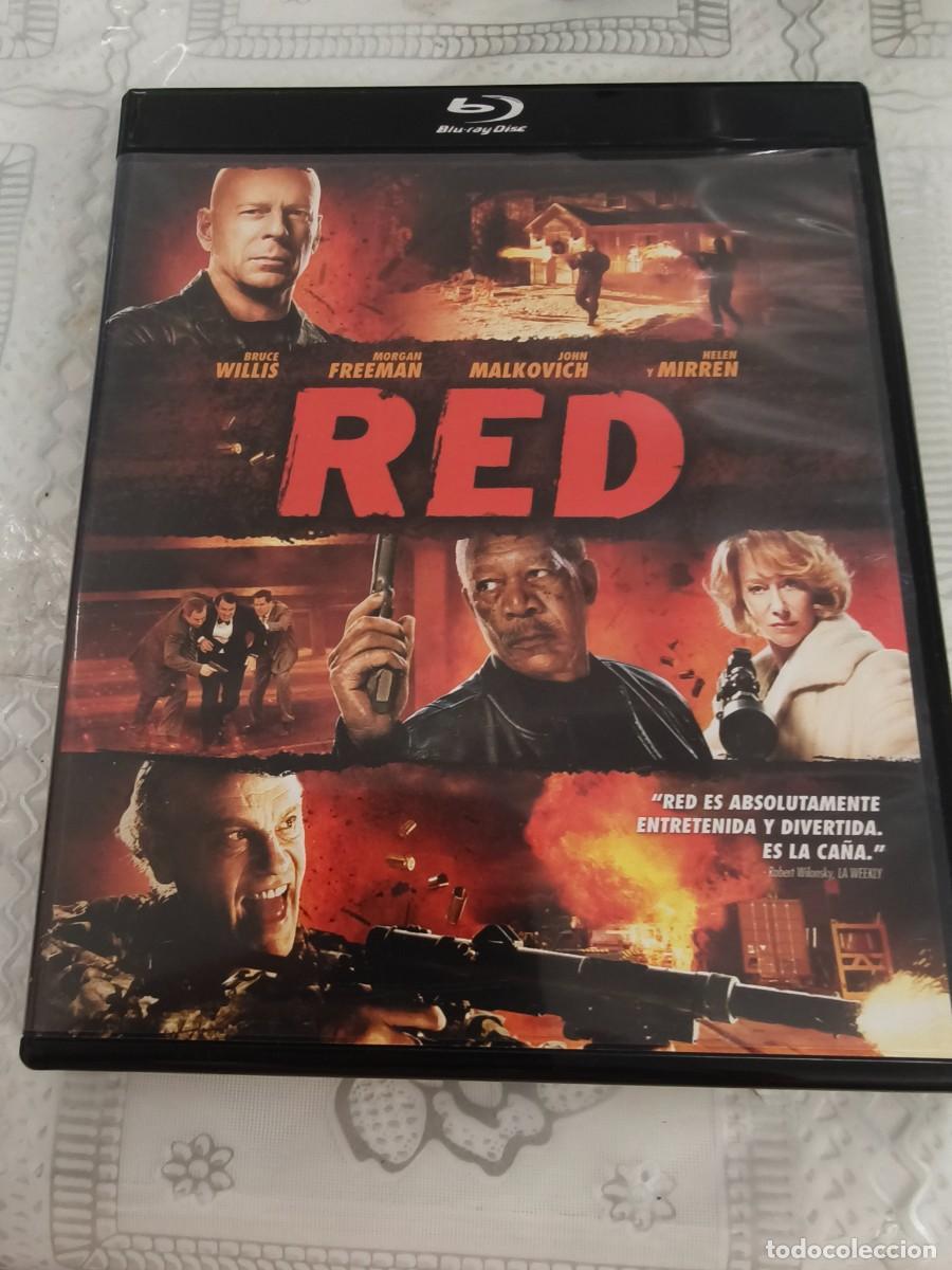 Cine: BLU RAY - RED - BRUCE WILLIS , MORGAN FREEMAN - LEER CONDICIONES DE VENTA