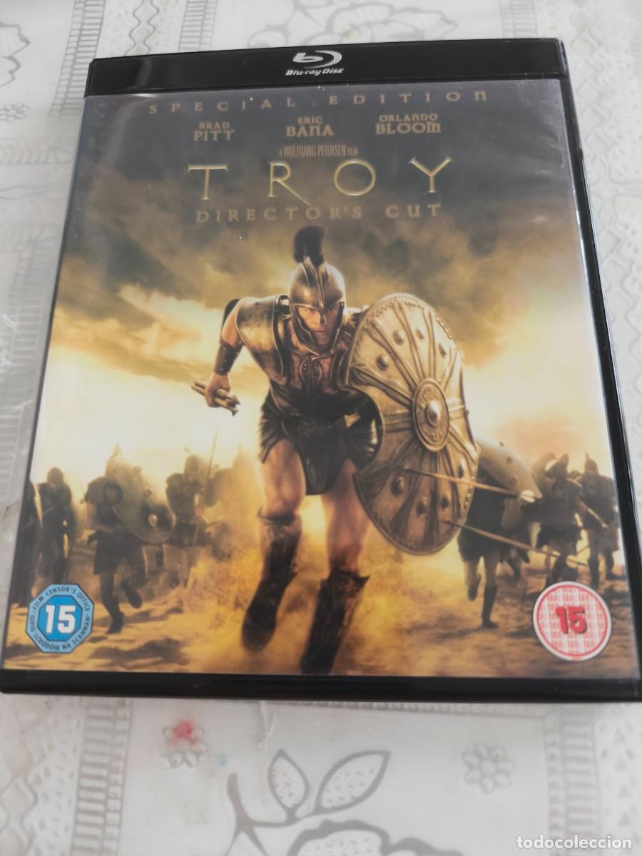 Cine: BLU RAY - TROYA - BRAD PITT - ESPECIAL EDICI&Oacute;N - LEER CONDICIONES DE VENTA