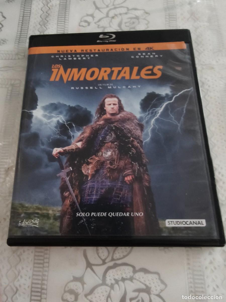 Cine: BLU RAY - LOS INMORTALES - CHRISTOPHER LAMBERT , SEAN CONNERY - LEER CONDICIONES DE VENTA