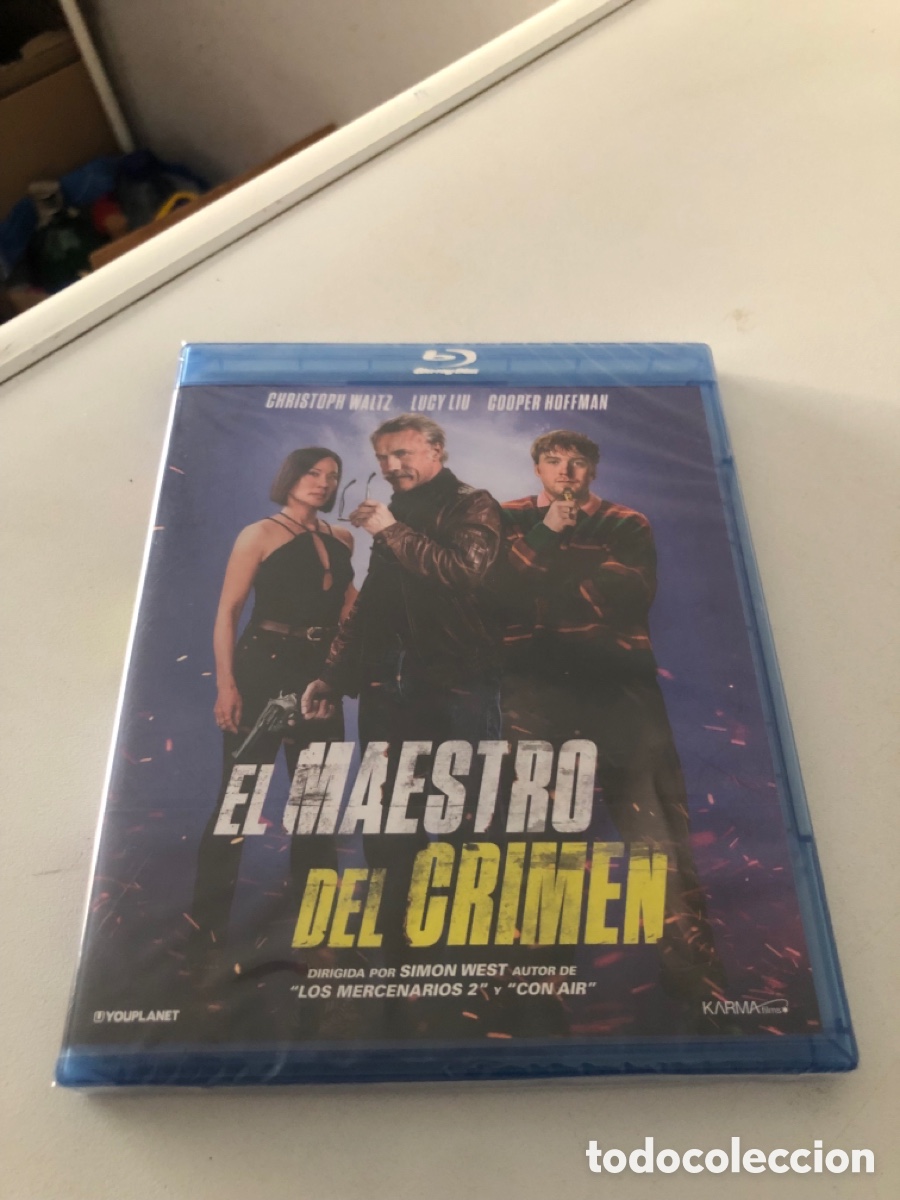 Cine: El Maestro Del Crimen Blu-ray Nuevo Precintado