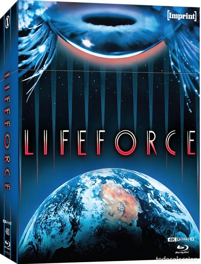 Cine: Life force, fuerza vital (Tobe Hooper, 1985) - Edicion coleccionista 4K UHD + BLURAY