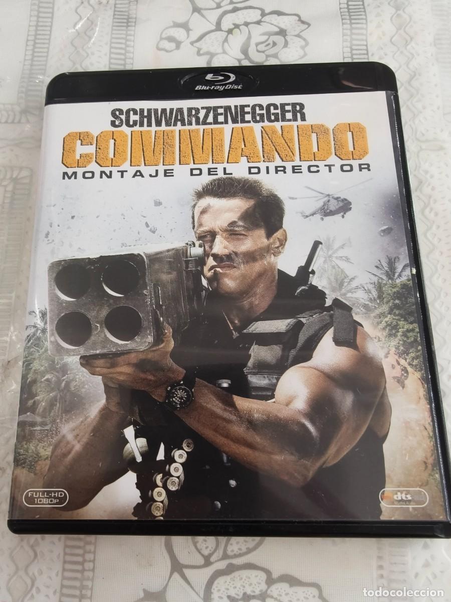 Cine: BLU RAY - COMMANDO - ARNOLD SCHWARZENEGGER - LEER CONDICIONES DE VENTA