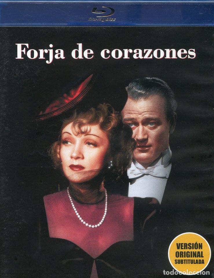 Cine: FORJA DE CORAZONES. MARLENE DIETRICH. Con John Wayne y Randolph Scott.
