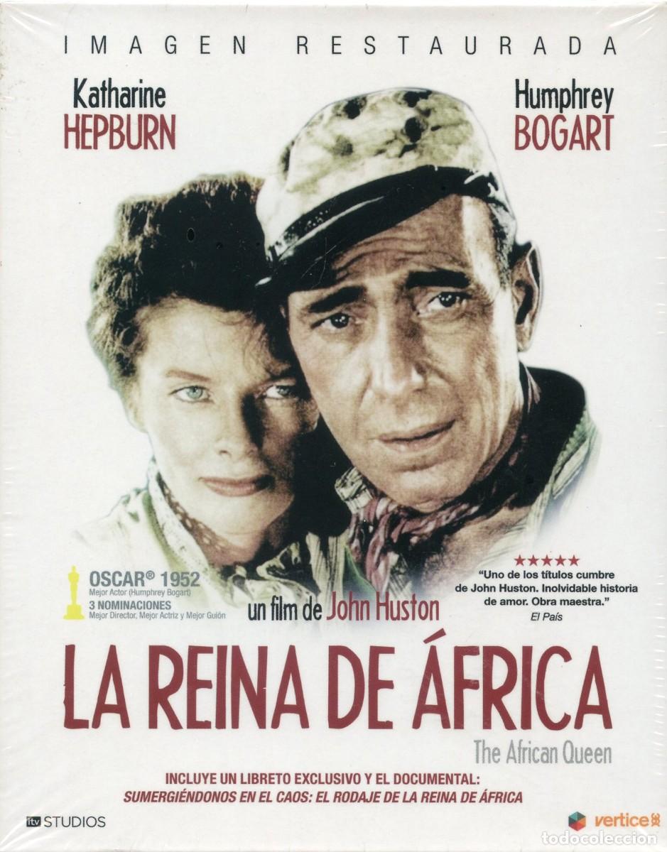 Cine: LA REINA DE AFRICA. De John Huston. Con Katharine Hepburn y Humphrey Bogar